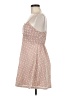 Olive Tree Hearts Tan Cocktail Dress Size M - photo 5