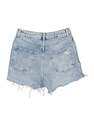 Topshop Denim Shorts (view 2)