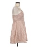 Olive Tree Hearts Tan Cocktail Dress Size M - photo 4