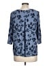 J.Jill Blue 3/4 Sleeve Blouse Size L - photo 2
