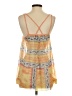 Free People 100% Polyester Orange Sleeveless Blouse Size S - photo 2