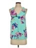 Everly 100% Polyester Teal Sleeveless Blouse Size S - photo 1