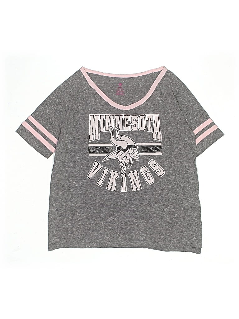 Pre-owned Nfl Kids' Short Sleeve T-shirt In Gray