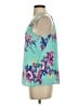 Everly 100% Polyester Teal Sleeveless Blouse Size S - photo 5