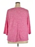 Ruby Rd. Pink 3/4 Sleeve Top Size 2X - photo 2