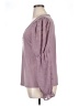 By Design Purple Long Sleeve Blouse Size XL - photo 5