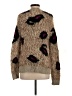 Leifsdottir Animal Print Brown Cardigan Size XS - photo 2