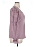 By Design Purple Long Sleeve Blouse Size XL - photo 4