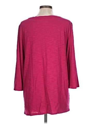 Chico's 3/4 Sleeve T-Shirt (view 2)