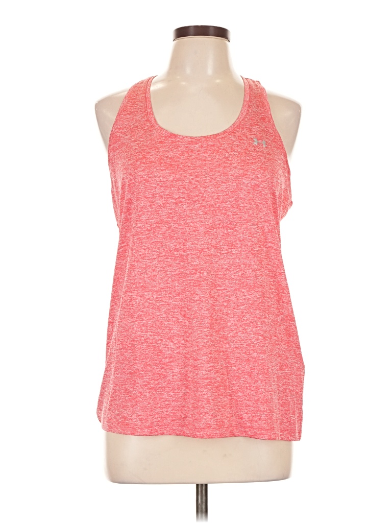 Pre-owned Under Armour Active Tank Top In Red