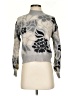 TRUTH BY REPUBLIC Floral Gray Pullover Sweater Size S - photo 1