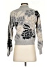 TRUTH BY REPUBLIC Floral Gray Pullover Sweater Size S - photo 2