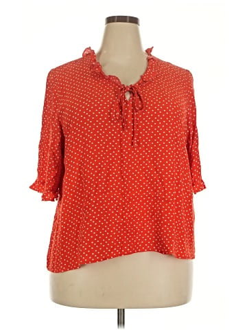 M&S 3/4 Sleeve Blouse (view 1)