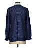 J.Crew Polka Dots Blue Long Sleeve Blouse Size XS - photo 2