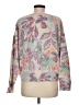 Sundry Paisley Silver Pullover Sweater Size Med (2) - photo 2