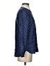 J.Crew Polka Dots Blue Long Sleeve Blouse Size XS - photo 4