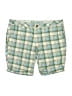 Decree Plaid Green Shorts Size 15 - photo 1