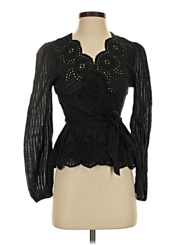 LoveShackFancy Long Sleeve Blouse (view 1)
