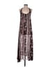 9Seed Paisley Brown Casual Dress Size 0 - photo 1