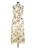 Robbie Bee 100% Polyester Floral Ivory Casual Dress Size 14 - photo 2