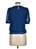 JDY 100% Polyester Blue Short Sleeve Blouse Size L - photo 2