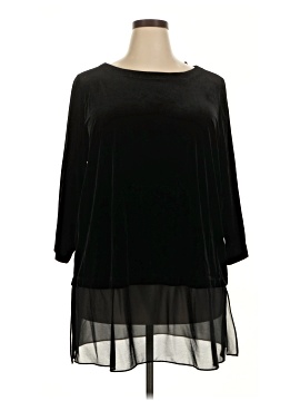 Alfani 3/4 Sleeve T-Shirt (view 1)
