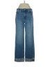 Ann Taylor LOFT 100% Cotton Hearts Blue Jeans Size 24 waist - photo 1