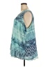 Style&Co 100% Polyester Teal Sleeveless Blouse Size 3X - photo 5