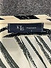 KLD Signature 100% Polyester Animal Print Ivory Long Sleeve Blouse Size L - photo 7
