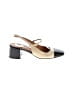 Jonak Color Block Ivory Heels Size EU 40 - photo 1