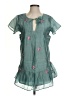 Tularosa Teal Short Sleeve Blouse Size S - photo 1