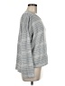 Eileen Fisher Stripes Gray Pullover Sweater Size M - photo 4