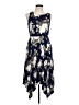 Torrid Floral Blue Cocktail Dress Size Lg Plus (0) - photo 1