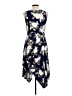 Torrid Floral Blue Cocktail Dress Size Lg Plus (0) - photo 2