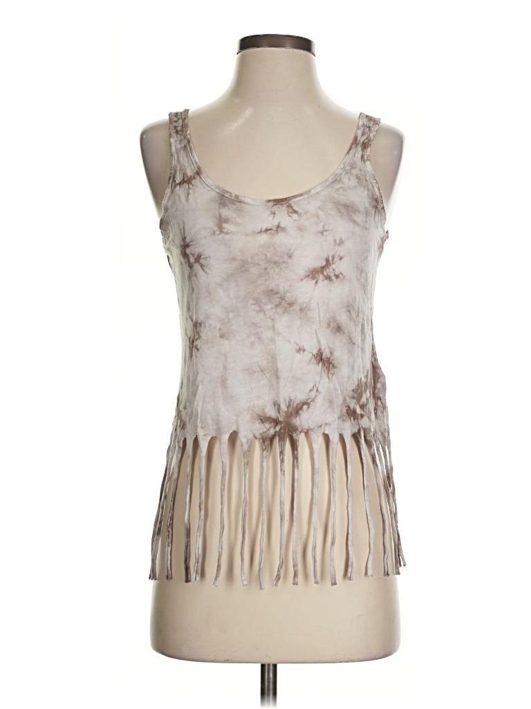Pre-owned Forever 21 Tank Top Brown Halter Neckline Tops