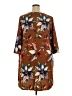 Oddi 100% Polyester Brown Casual Dress Size XXL - photo 2