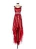 Cara Red Cocktail Dress Size 2 - photo 1