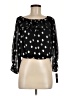 MSK 100% Polyester Black 3/4 Sleeve Blouse Size M (petite) - photo 1
