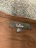Lulus 100% Polyester Brown Long Sleeve Blouse Size L - photo 7