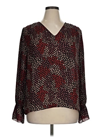 Ann Taylor Factory Long Sleeve T-Shirt (view 1)