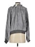 By Anthropologie Metallic Gray Jacket Size S - photo 2