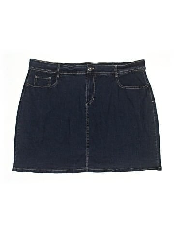 St. John's Bay Denim Skirt (view 1)