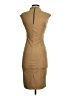 Hot Shot Solid Tan Casual Dress Size S - photo 2