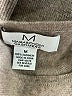 M Magaschoni 100% Cashmere Brown Cashmere Pullover Sweater Size M - photo 7
