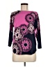 JM Collection Purple 3/4 Sleeve Top Size M (petite) - photo 1