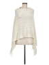 Francesca's 100% Acrylic Ivory Poncho One size - photo 1