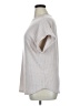 Lillusory Silver Short Sleeve Top Size XL - photo 5