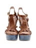 Modern Vintage Blue Wedges Size EU 38 1/2 - photo 2
