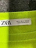 Zara Color Block Green Short Sleeve Turtleneck Size S - photo 7