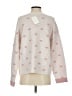 Splendid Hearts Pink Pullover Sweater Size S - photo 2